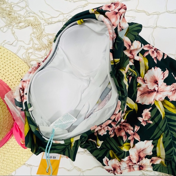 🌸NWT TROPICAL HIGH COVERAGE SWIMSUIT - Picture 6 of 10